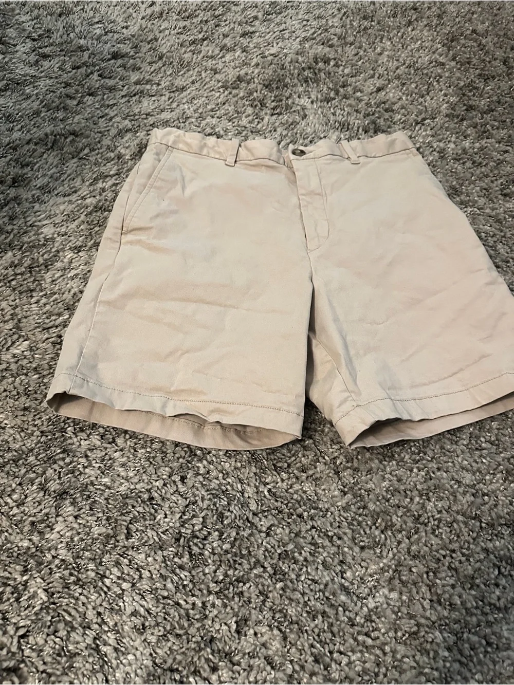 Men's Casual Khaki Shorts - Classic Straight Fit